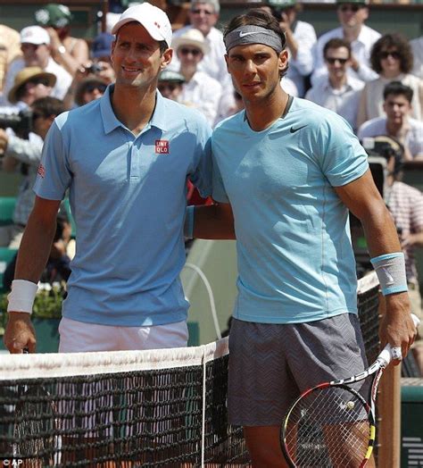Meet Me Halfway Djokovic And Nadal Arm In Arm Posing For