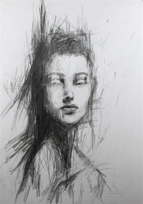 Tipps für schwarz weiß gemälde mit nassfarbe. Abstraktes Portrait 3 - Portrait, Abstrakt, Schwarzweiß ...