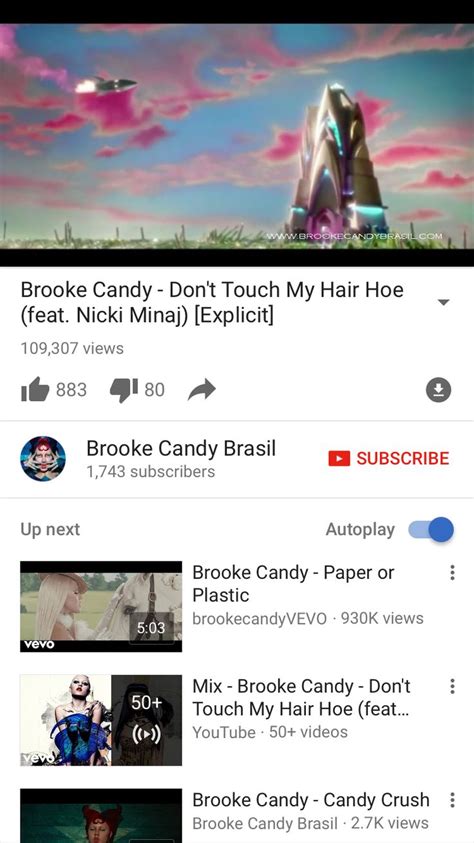 Pin By Rae On Music Vevo Explicit Brooke Candy