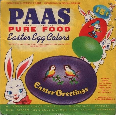 The Evolution Of Paas Box Designs Over The Decades Easter Egg Dye