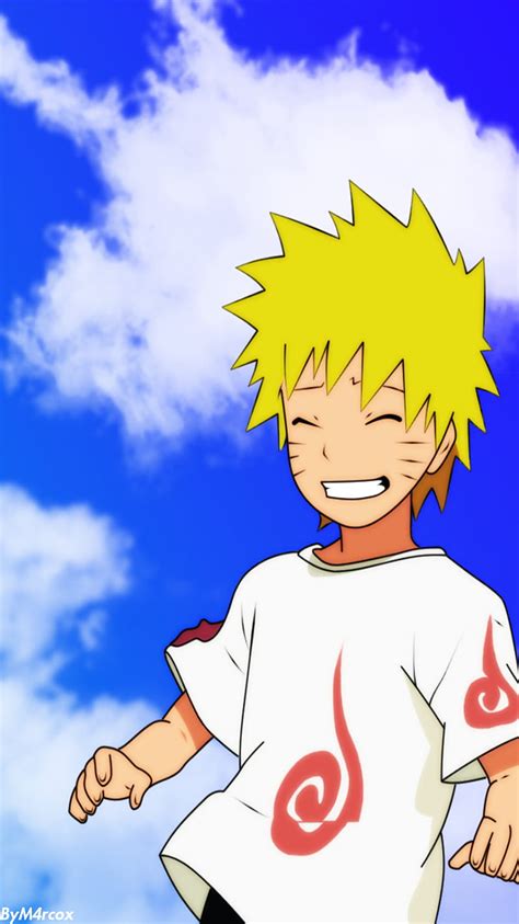 Niño Naruto Anime Naruto Shippuden Cielo Maravilloso Fondo De