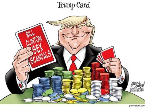 Cartoonist Gary Varvel Trump Plays His Trump Card