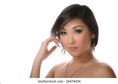 Naked Beautiful Brunette Headache Stock Photo 147132671 Shutterstock