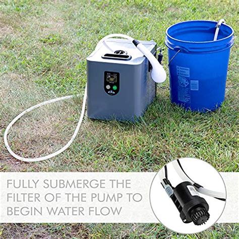Hike Crew Portable Propane Water Heater And Shower Pump Compact Outdoor