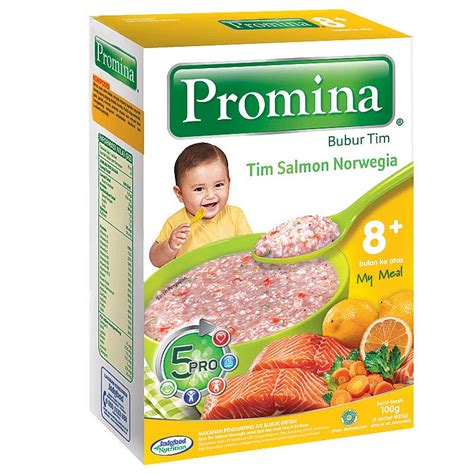 Kandungan gizi dalam promina bubur bayi yaitu tinggi zat besi tinggi kalsium sumber serat 11 vitamin dan 7 mineral. 5 Rekomendasi Bubur Bayi Enak dan Sehat, Sudah Coba?