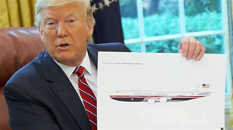 Trump Mostra Como Deve Ficar A Pintura Do Novo Air Force One Cavok