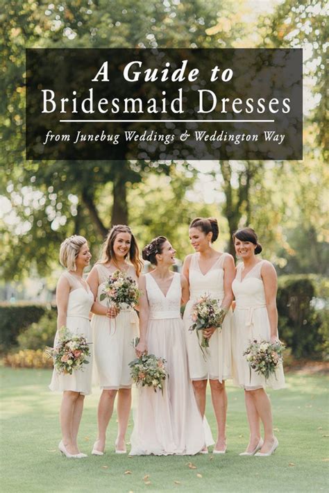 How To Choose Your Bridesmaid Dresses Junebug Weddings