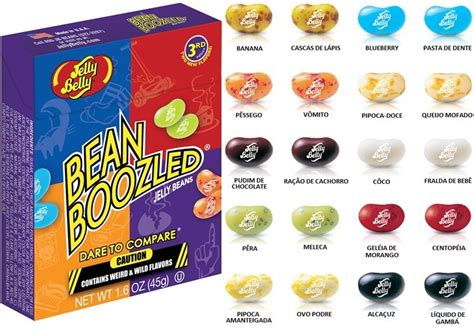 Jelly Belly Bean Boozled Desafio Sabores Estranhos 45g R 1699