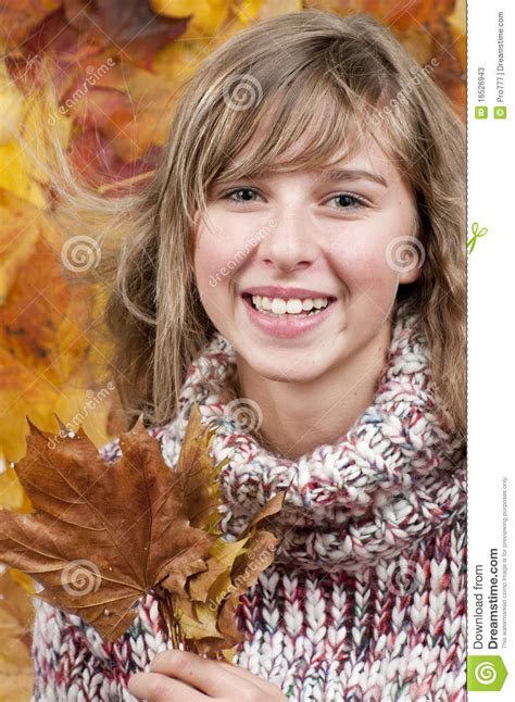 Autumn Portrait Stock Image Image Of Season Fall Leaf 16526943