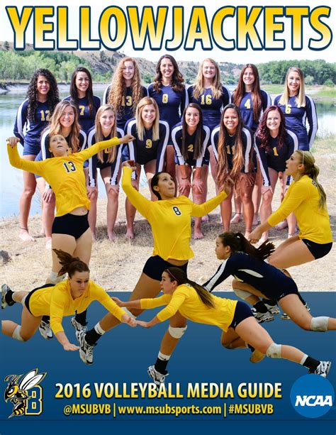 2016 Msub Volleyball Media Guide By Msub Sports Issuu