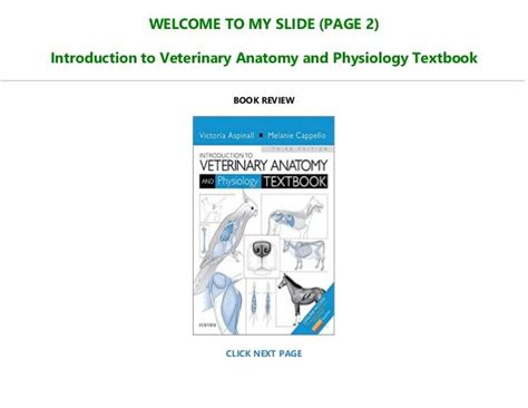 Introduction To Veterinary Anatomy And Physiology Textbook Pdf