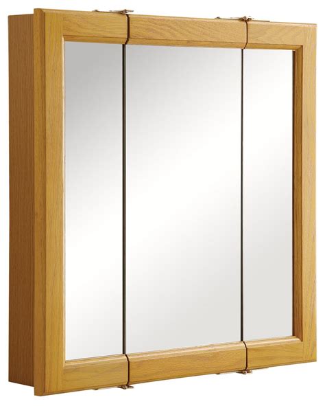 Buy Design House 545277 Claremont Tri View Solid Wood Mirrored Medicine