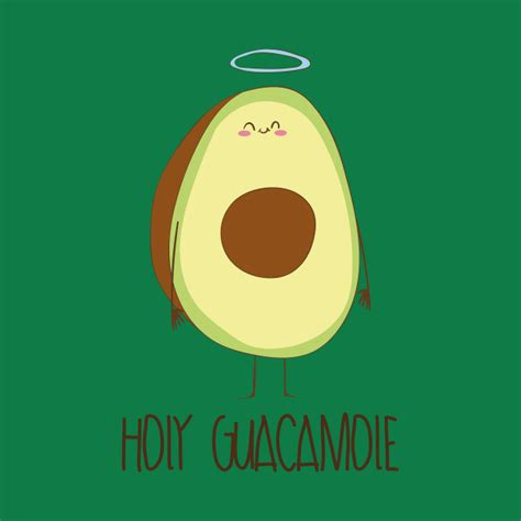 holy guacamole cute avocado with halo holy guacamole tapestry teepublic