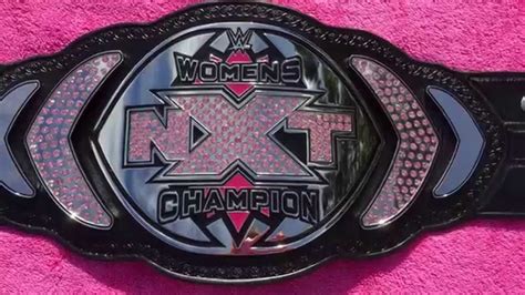 Nxt Womens Championship Replica Belt Releathered By Scott Thibodeau
