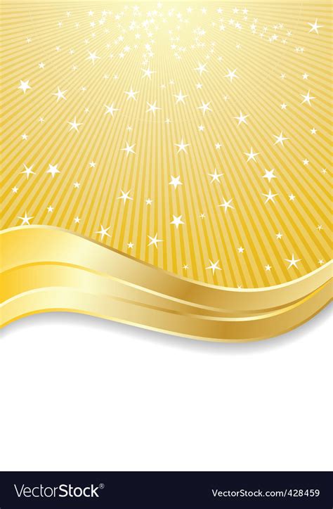 Vector golden abstract background Royalty Free Vector Image