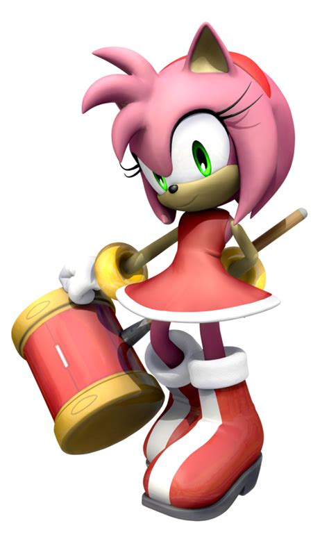 Amy Rose Sonic Modern Figure Game Sonic Sonic The Hedgehog Cake