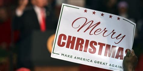 Trumps Merry Christmas Is Bigger Than Ever