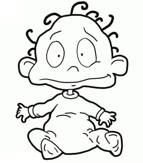 Desenhos De Dil Pickles Rugrats Para Colorir E Imprimir Colorironline
