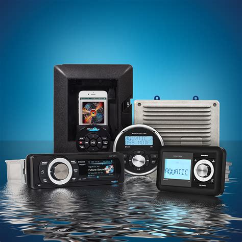 Waterproof Stereos Source Units And More Aquatic Av