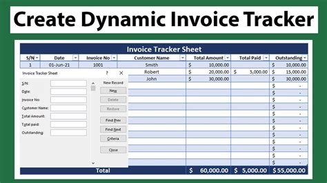 Create User Form Data Entry Invoice Invoice Record Keeping Dynamic