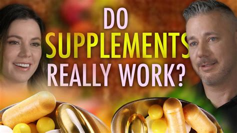 Do Supplements Really Work Youtube