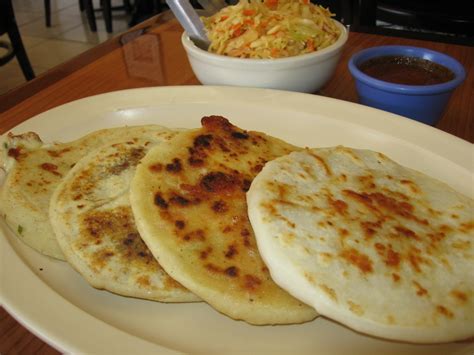 Pour over the slaw and toss to coat. Pupusas Recipe — Dishmaps