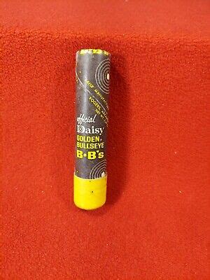 Vintage Official Daisy Golden Bullseye Bb S Tube Nos Ebay