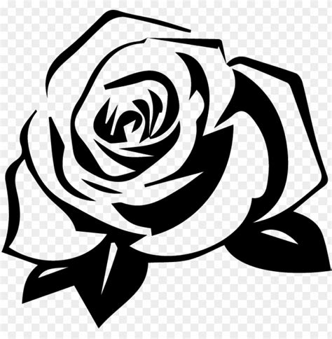 Rose Svg Rose Dxf File Flower Silhouette Files Flower Vrogue Co