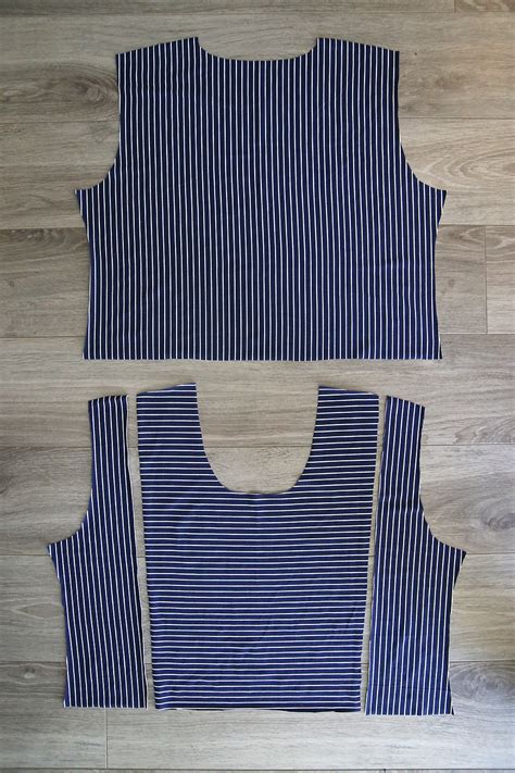 Striped Classic Tee Midi Dress Sewing Tutorial Its Always Autumn