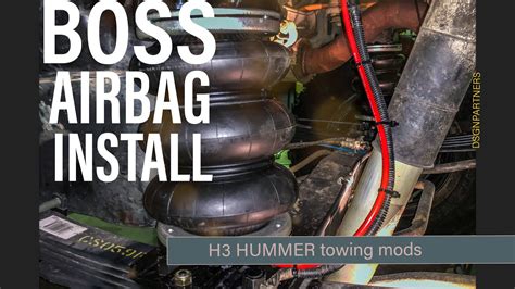 Air Bag Install H3 Hummer Youtube