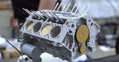Working 3d Printed Car Engine Models