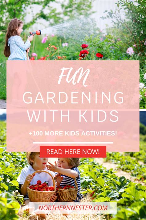 101 Productive Things To Do At Home With Your Kids Gardening For Kids