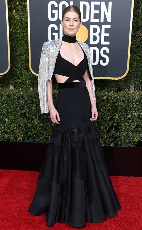 Rosamund Pike From 2019 Golden Globes Red Carpet Fashion E News