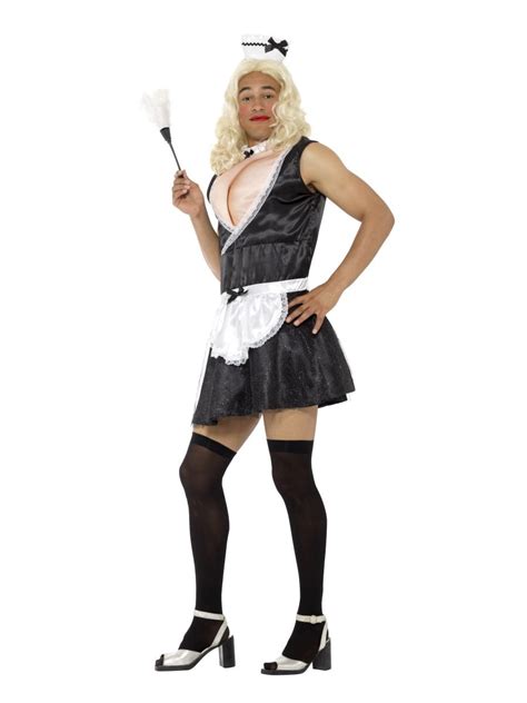 Funny French Maid Costume Smiffys