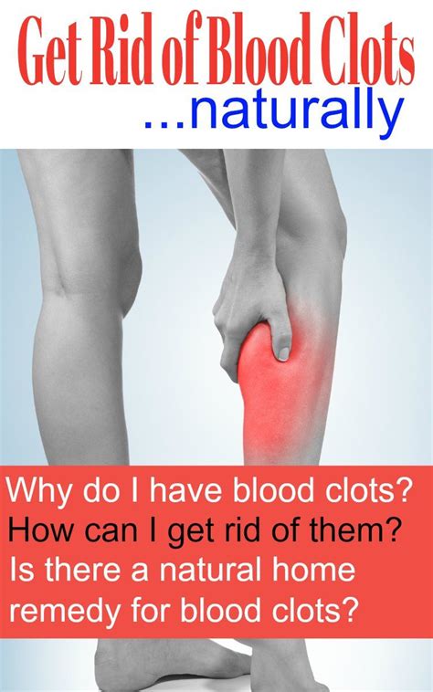 Understand And Get Rid Of Blood Clots Blood Pressure Remedies Blood