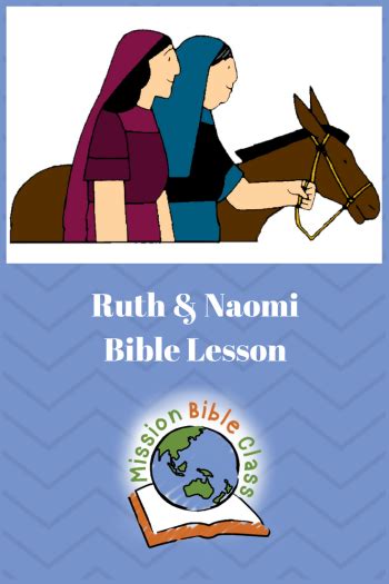 Ruth And Naomi Bible Lesson Artofit