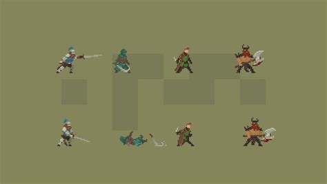 Pixel Art Warriors Pack