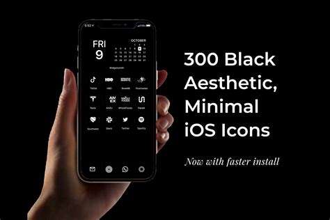 How to custom your home screen and add icons in ios 14. 300 Black Minimal iOS 14 Icon Pack | Custom-Designed Icons ...