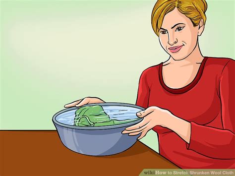 It's still possible that your clothing will shrink, even if they are completely dry when you put them in the dryer. 3 Ways to Stretch Shrunken Wool Cloth - wikiHow