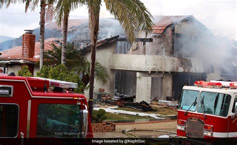 Five Killed After Plane Crashes Into California House