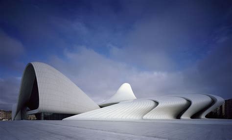 The Heydar Aliyev Center By Zaha Hadid Architects In Baku Azerbaijan