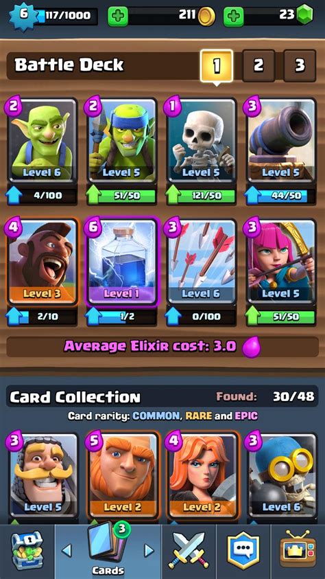 Clash Royale Arena 4 Deck - The #1 player is using a cheap arena 4 deck : ClashRoyale