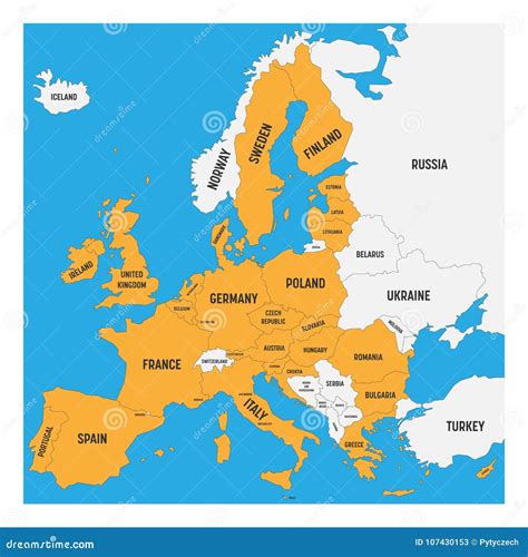 20 Awesome European Union Map