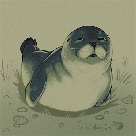 Baby Seal By Timelordloki On Deviantart