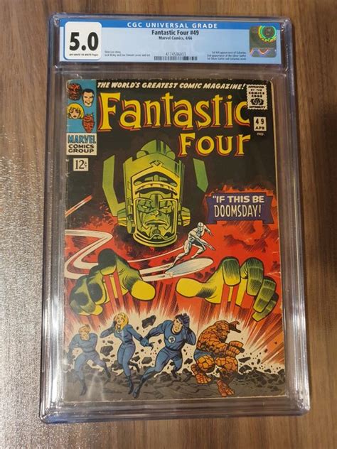 Fantastic Four 49 Cgc 50 1st Appearance Of Galactus Catawiki