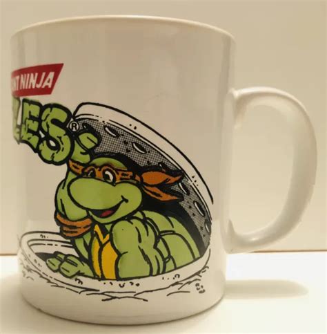 Mug Teenage Mutant Ninja Turtles 1990s Cartoon Collectable Retro Coffee