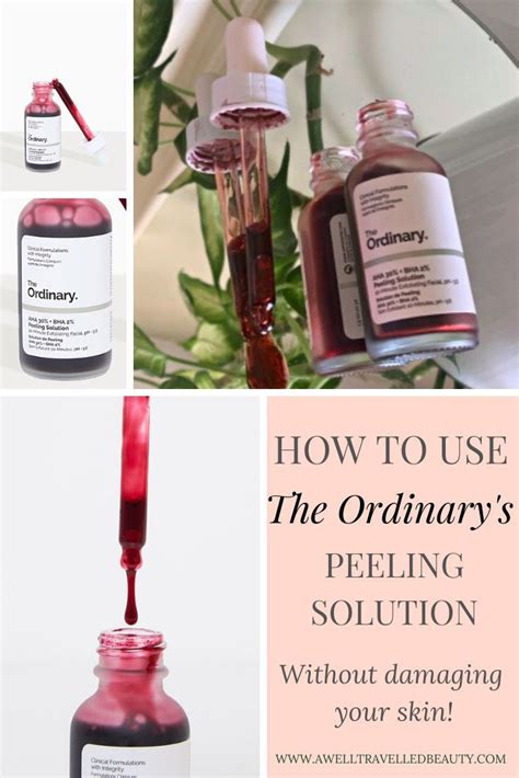 How do you use the aha 30% + bha 2% peeling solution? How to use The Ordinarys Peeling Solution in 2020 | The ...