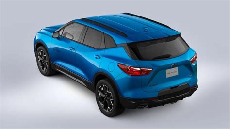 New Bright Blue Metallic 2021 Chevrolet Blazer Rs Fwd For Sale In