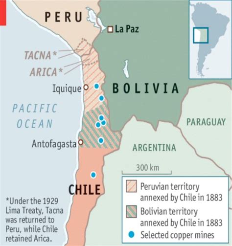 Fronteras según el tratado de ancón. Las fronteras en Sudamérica siguen sin estar claros para ...