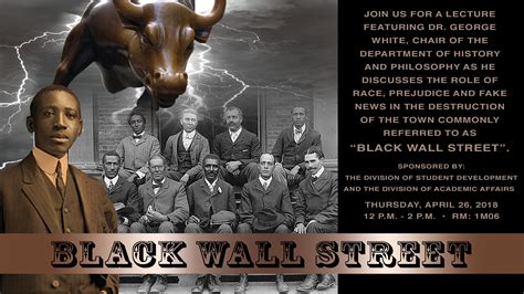 How the tulsa race massacre was covered up and unearthed. Black Wall Street — York College / CUNY